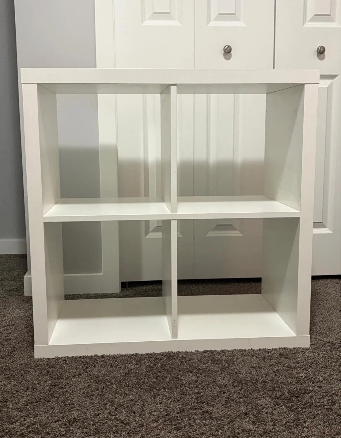 IKEA KALLAX 2x2 shelf white