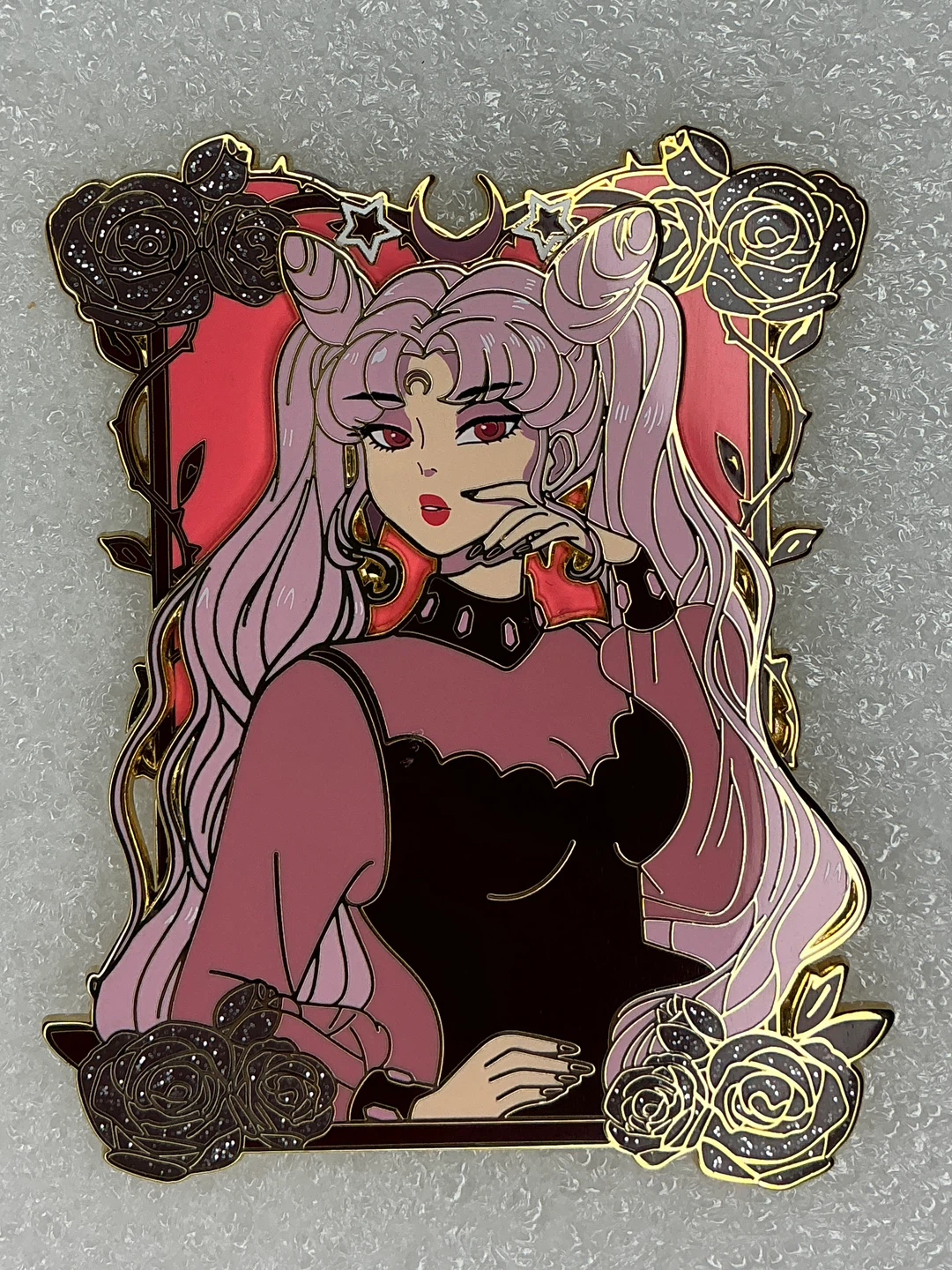 Sailor Moon Pins - Black Lady & Luna