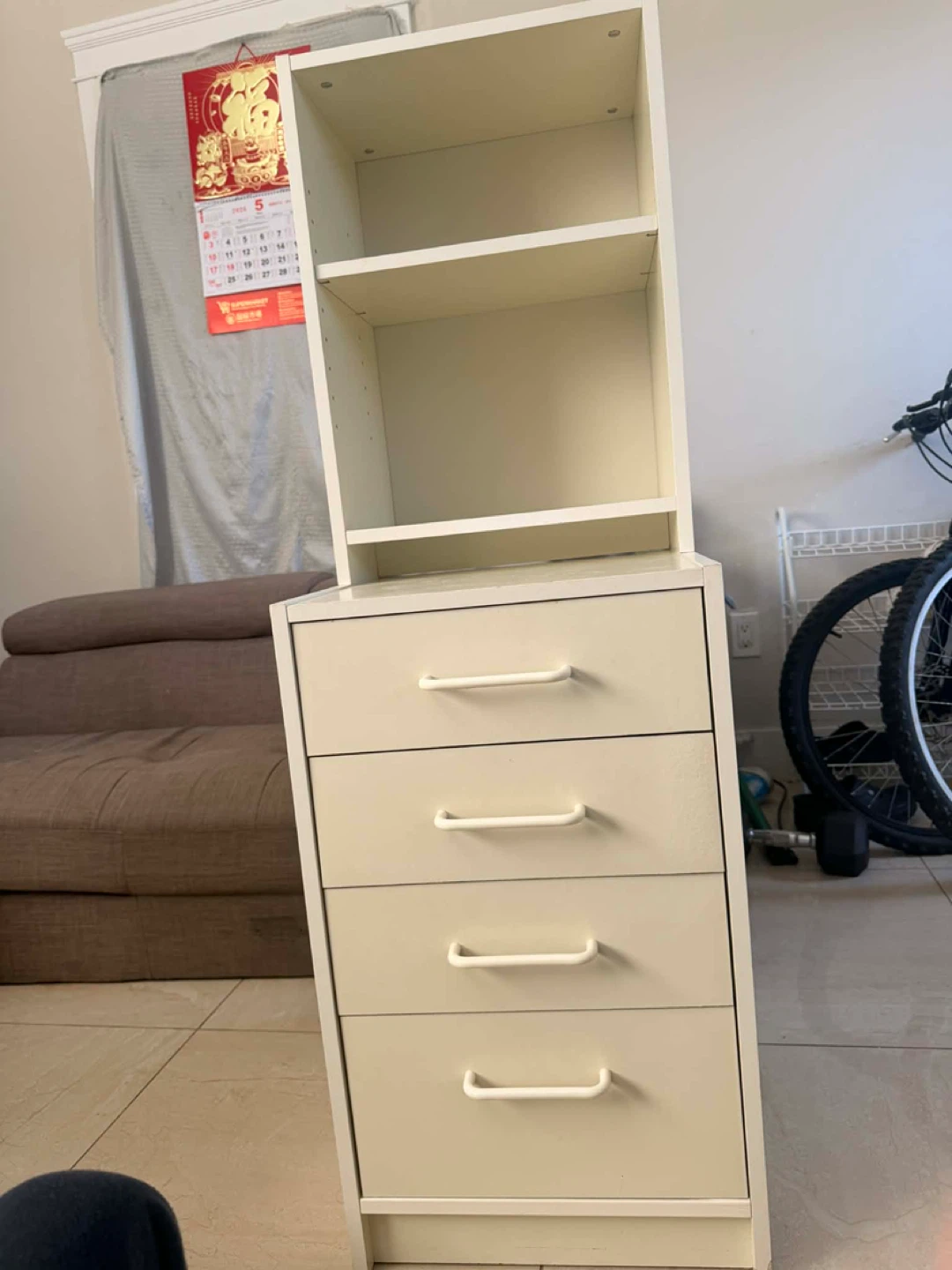 ✨ White Storage Cabinet Set – $15 ✨ - photo 3