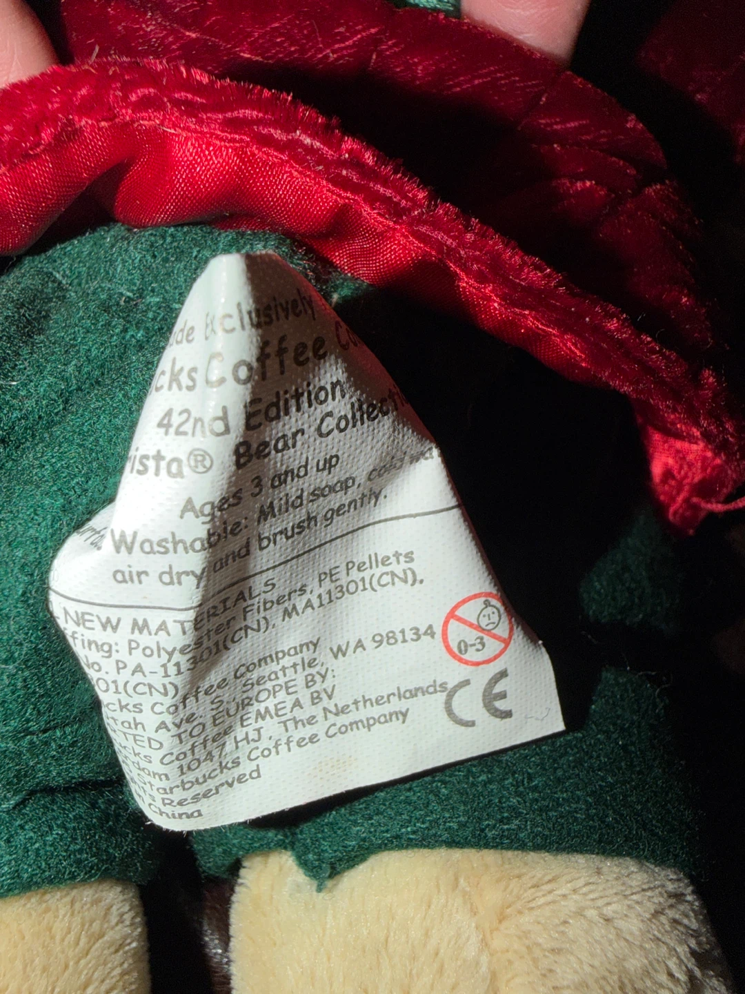 Starbucks 42nd Edition Bearista Bear - photo 3