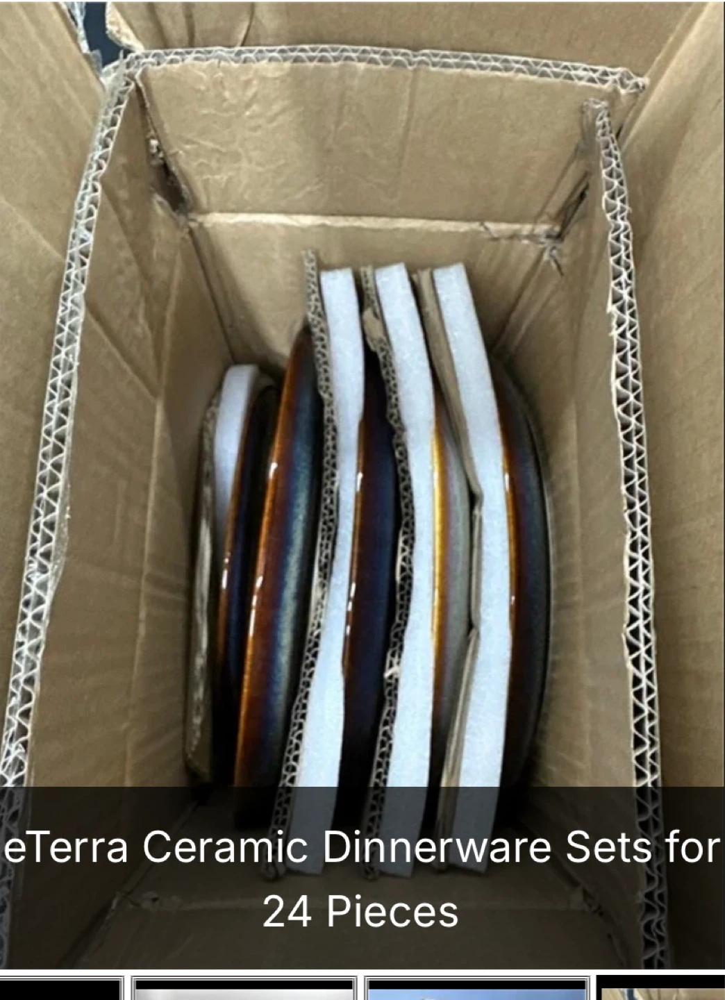 eTerra Ceramic Dinnerware Set - Service for 8 (24 Pieces) - photo 2