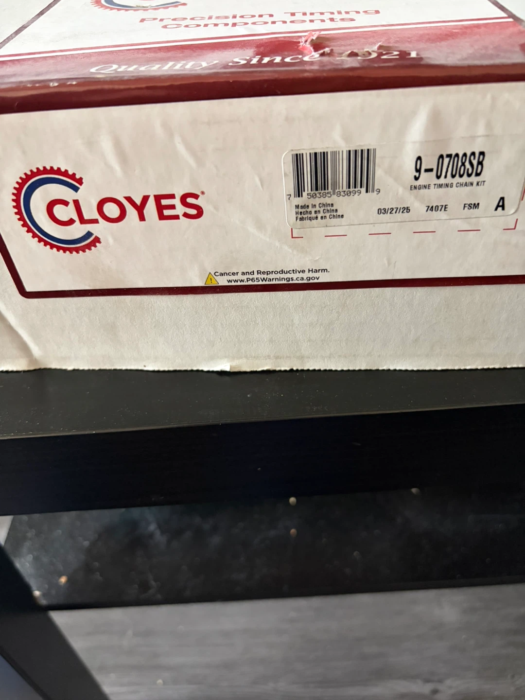 Cloyes 9-0708SB Engine Timing Chain Kit - photo 2