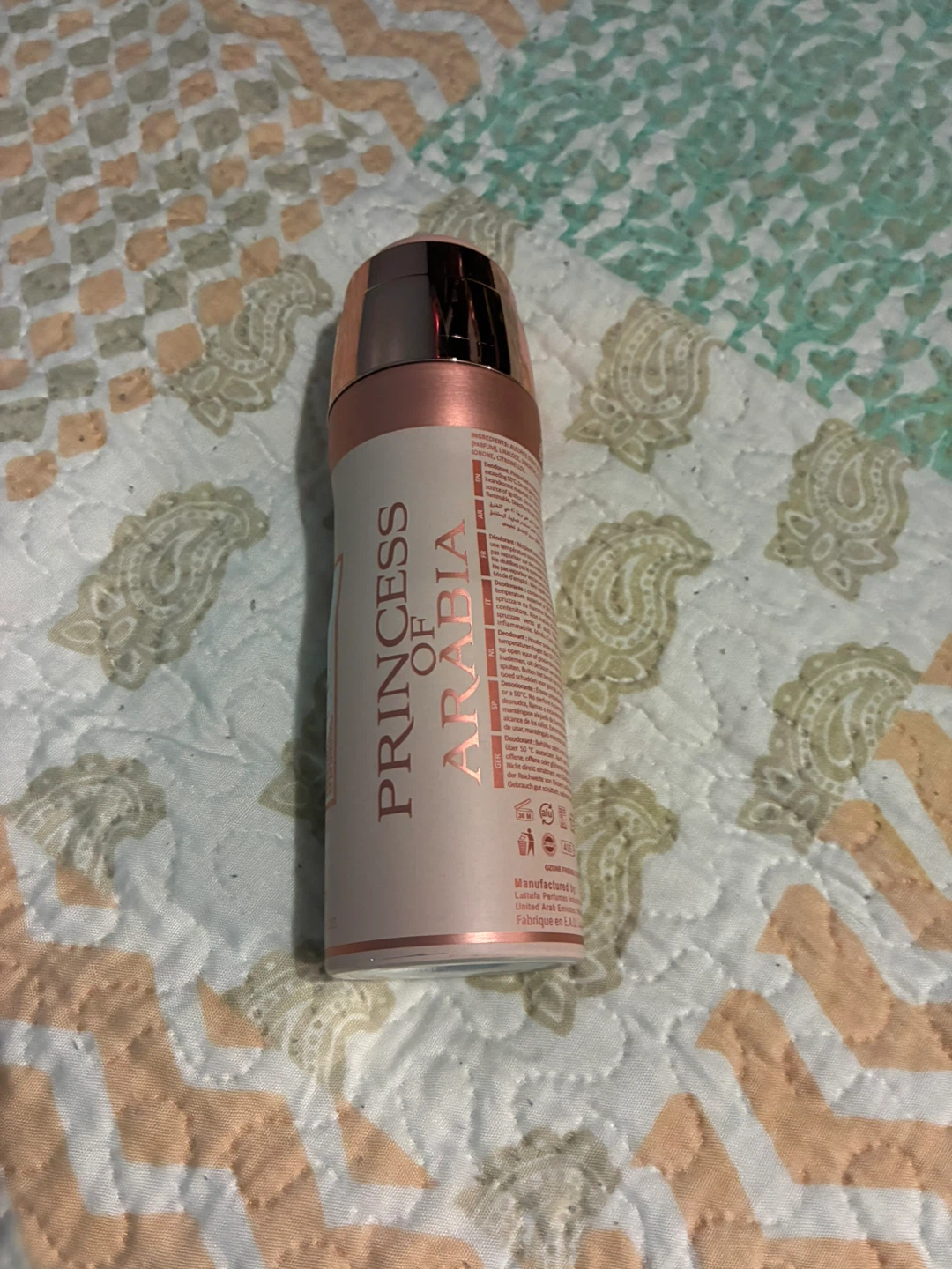 Princess of Arabia Prive Rose Perfumed Spray 200ml