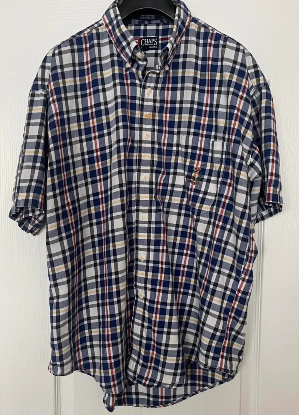 Bundle of 5 Men's Size Large Button-Down Shirts - photo 4