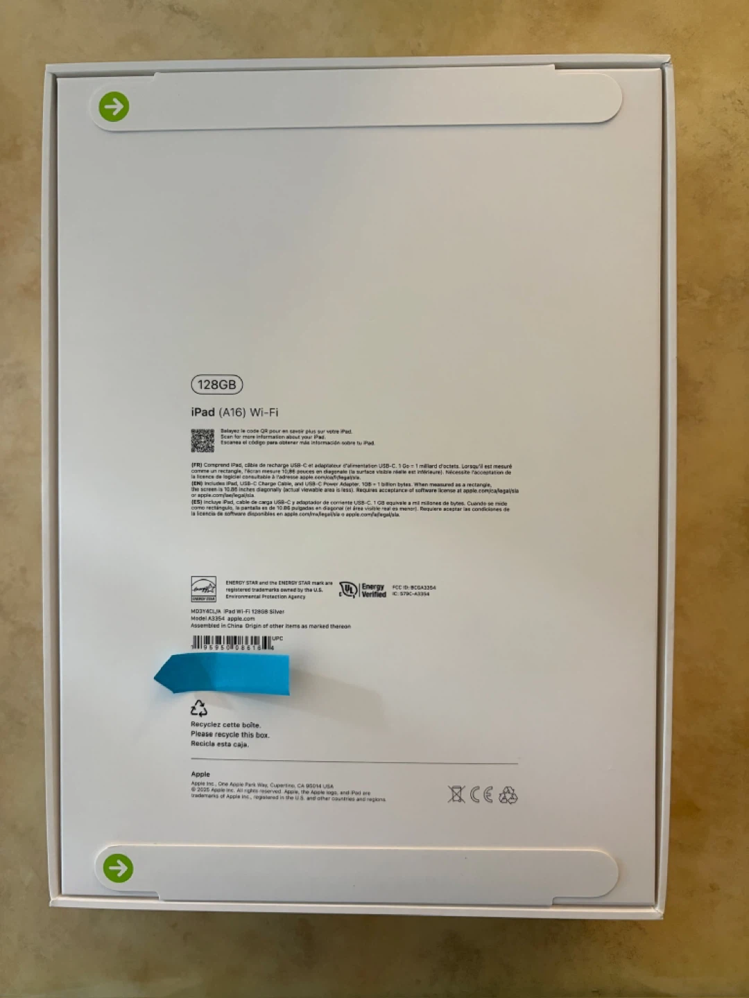 Brand New Silver iPad 11th Gen