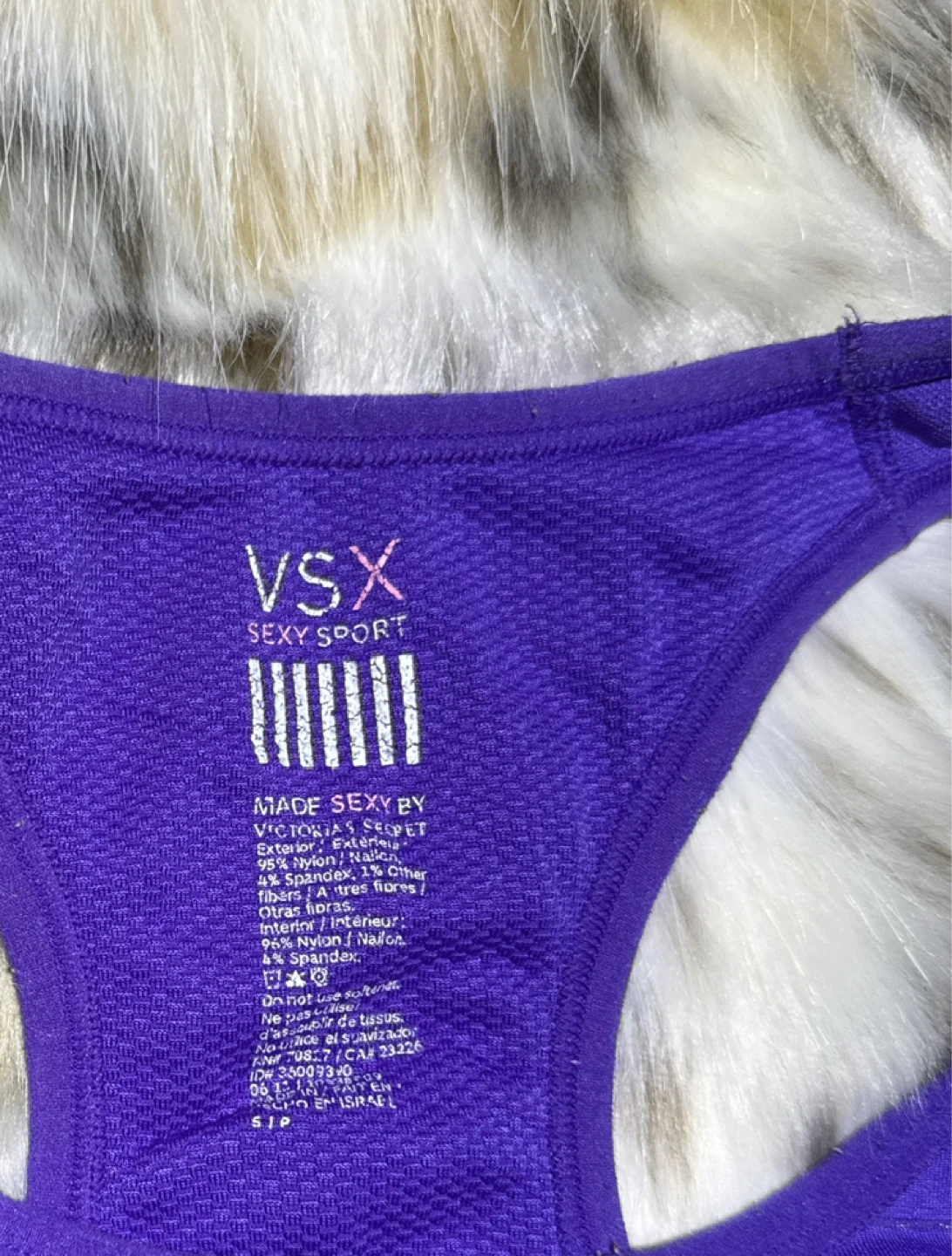 Victoria's Secret VSX Sport Bra Purple - photo 2