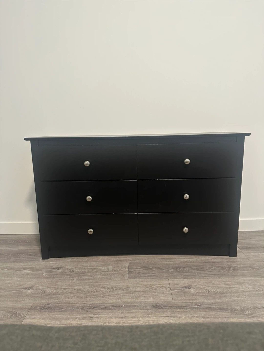 Black 6-Drawer Dresser