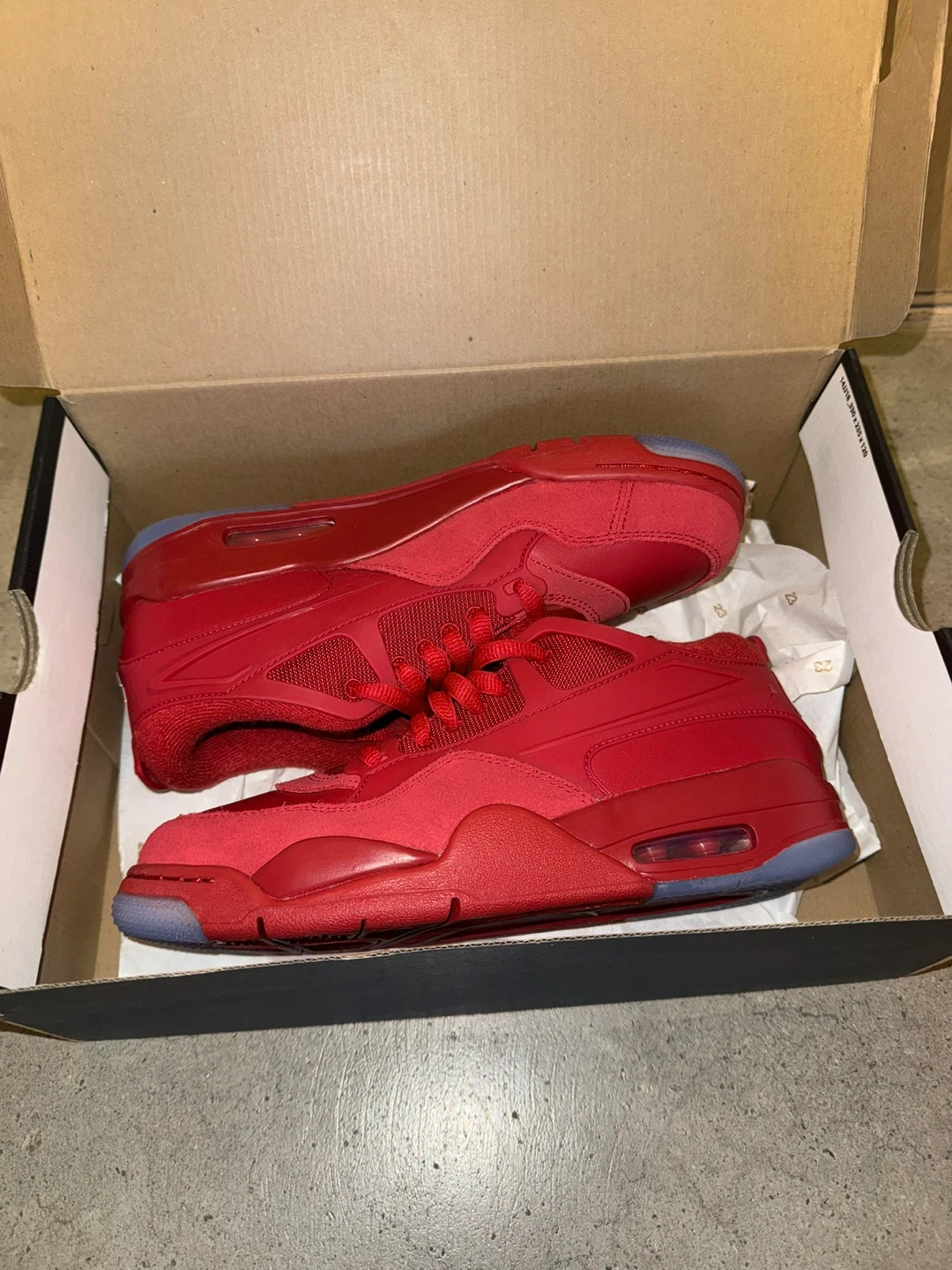 Men’s Nike Air Jordan 4 RM 'Varsity Red' - Size 8 - photo 2