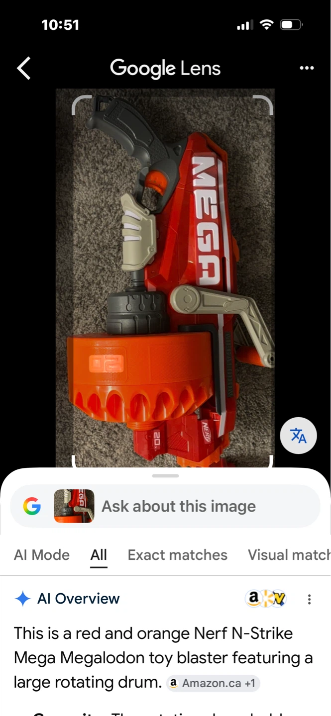 Nerf N-Strike Mega Megalodon Blaster - photo 2