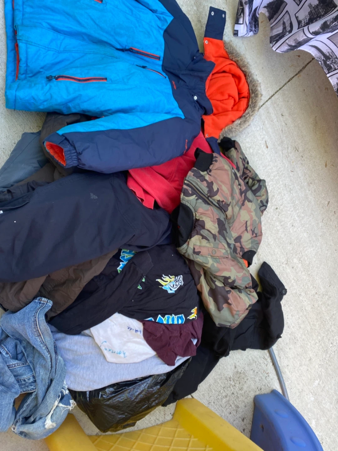 Free medium Bundle of Youth Jackets and T-shirts