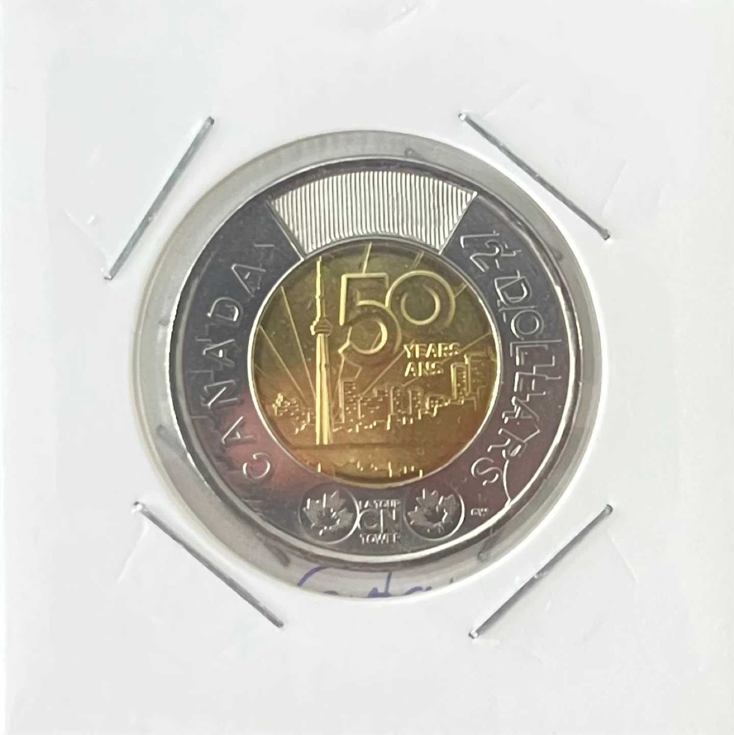 CN tower $2 coin pair - photo 2