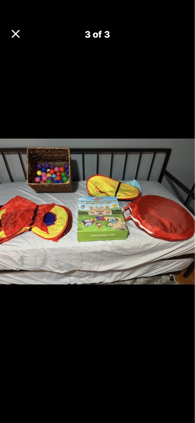 Playz tunnel tent set - photo 2