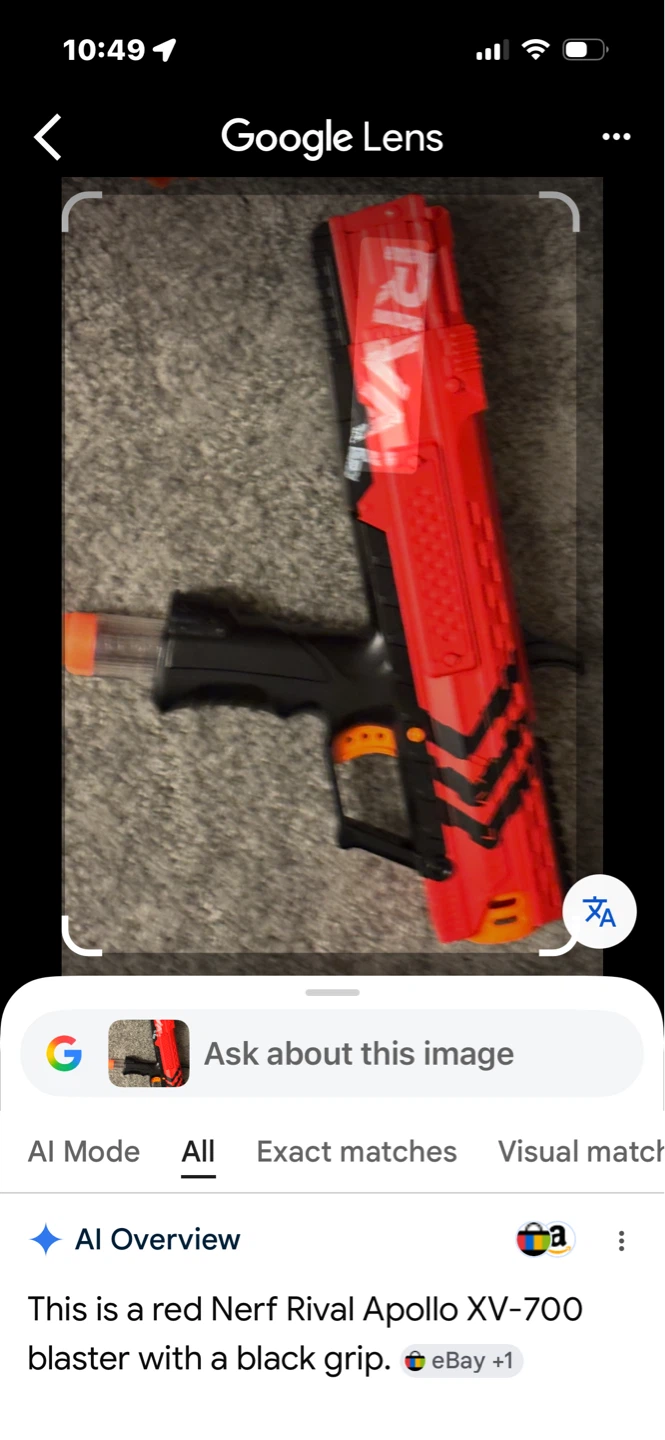 NERF RIVAL(x2) Apollo XV-700 Blaster - photo 3