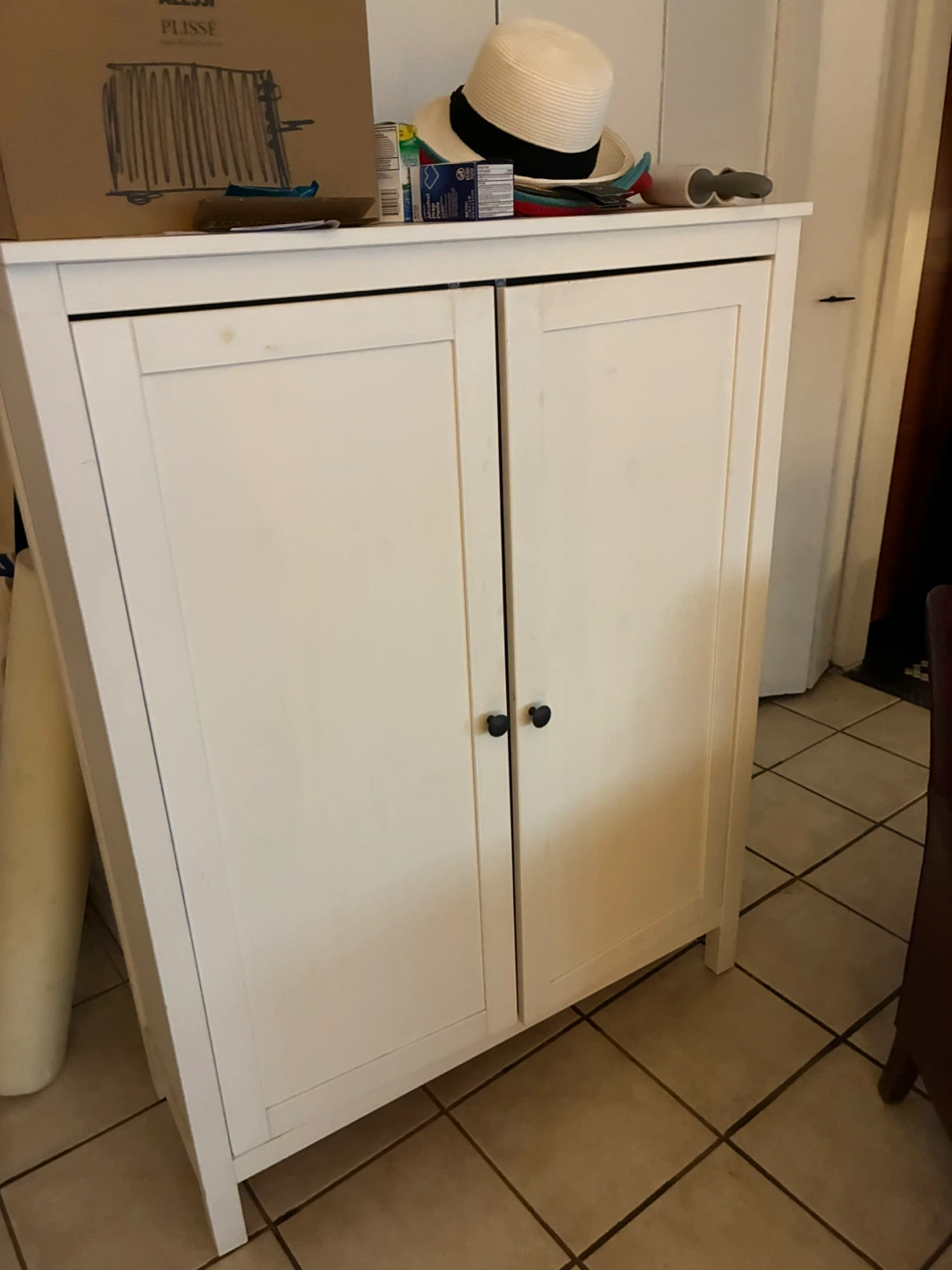 IKEA White 2-Door Cabinet