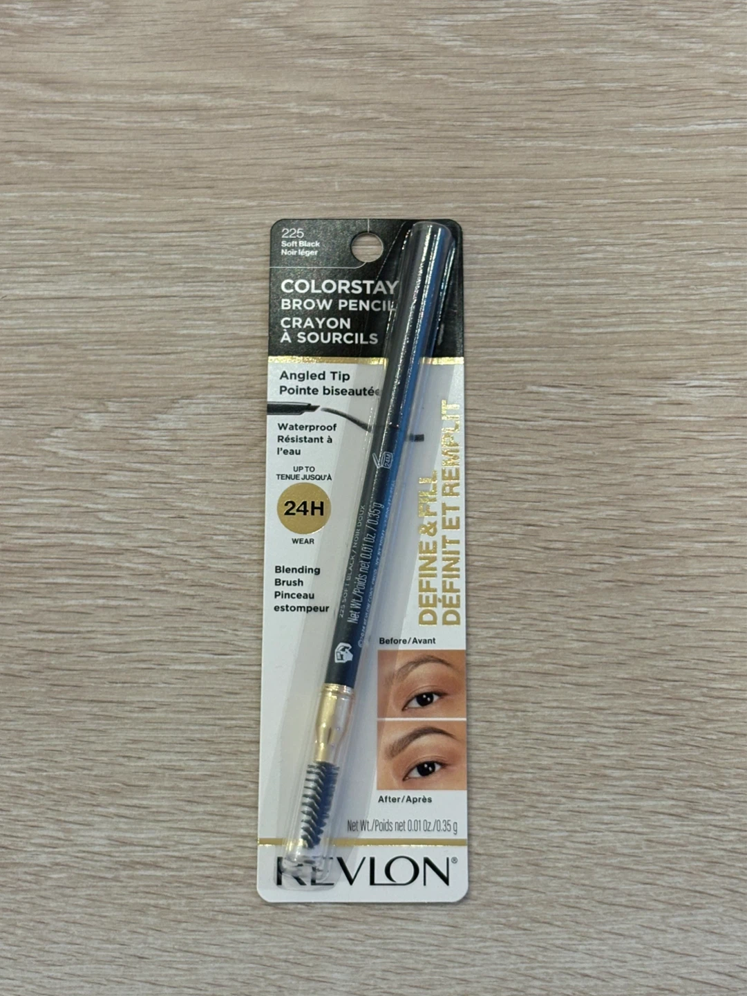 Revlon ColorStay Brow Pencil Soft Black