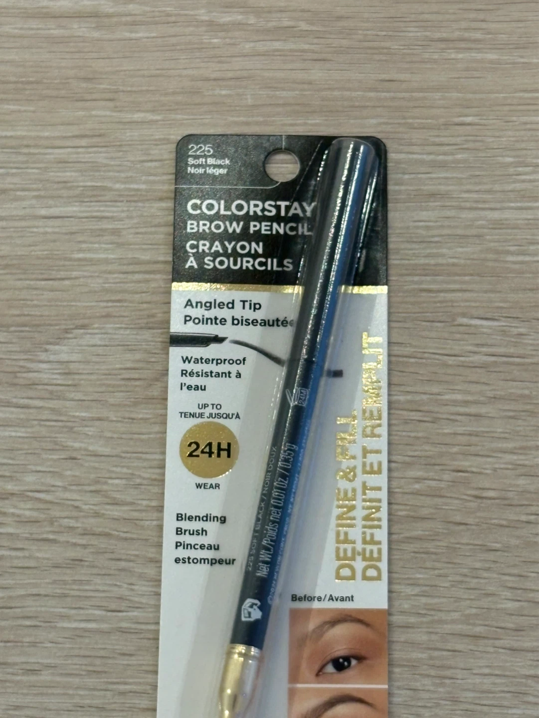 Revlon ColorStay Brow Pencil Soft Black - photo 2