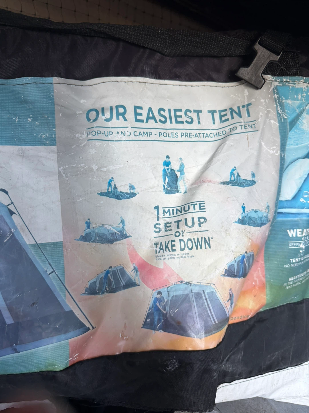 Coleman Instant 8 Person Tent 4.3 x 2.4 M