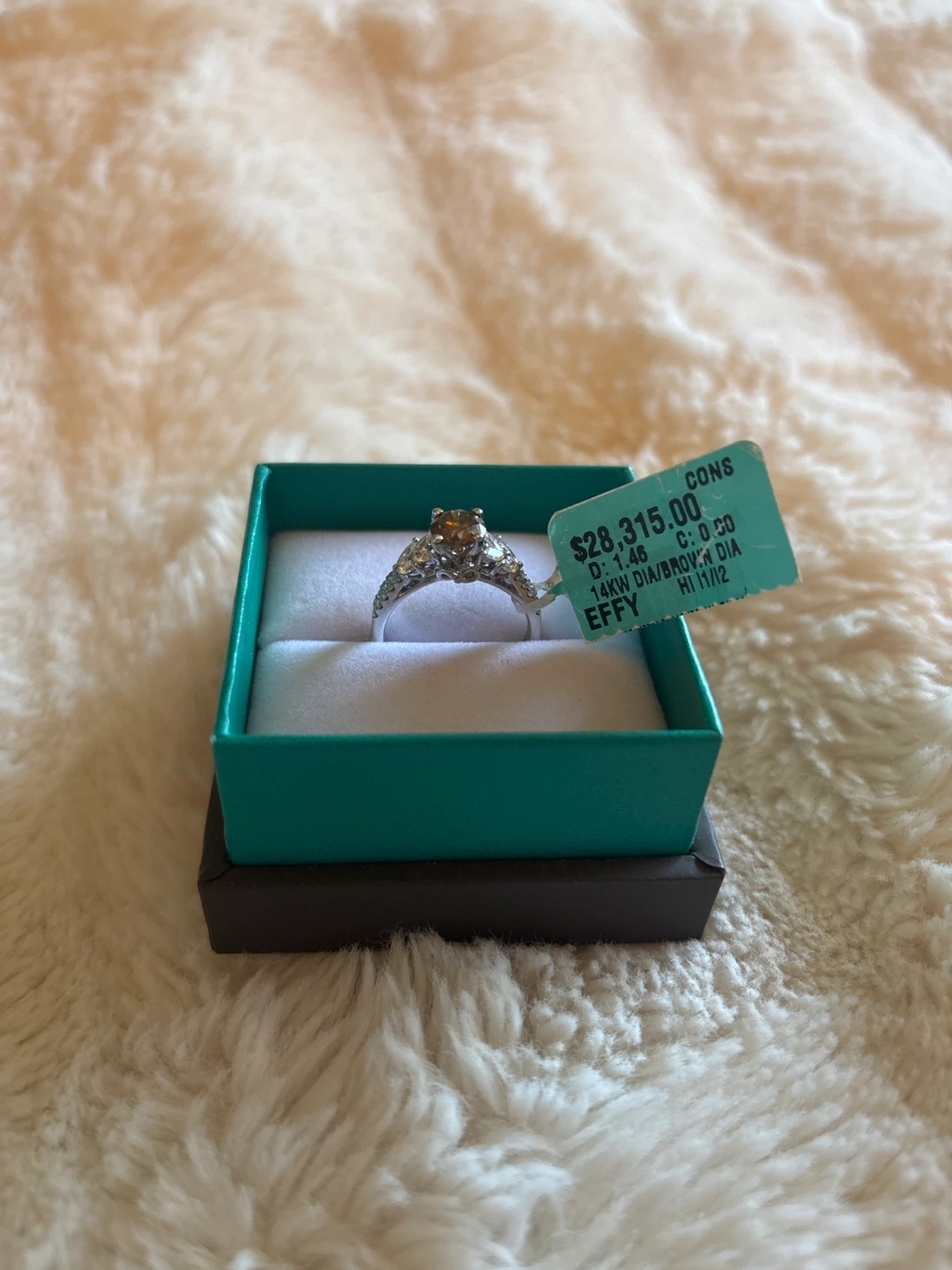 EFFY 14KT Diamond Ring - photo 3