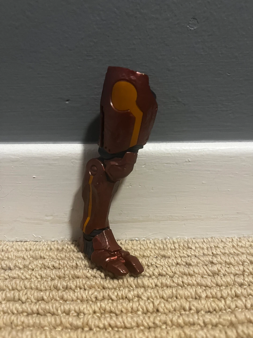 Marvel Legends Nemesis BAF Gambit Leg - photo 2
