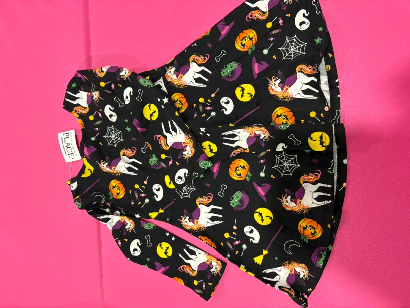 NEW The Children's Place Halloween Unicorn Dress 18-24M - photo 4