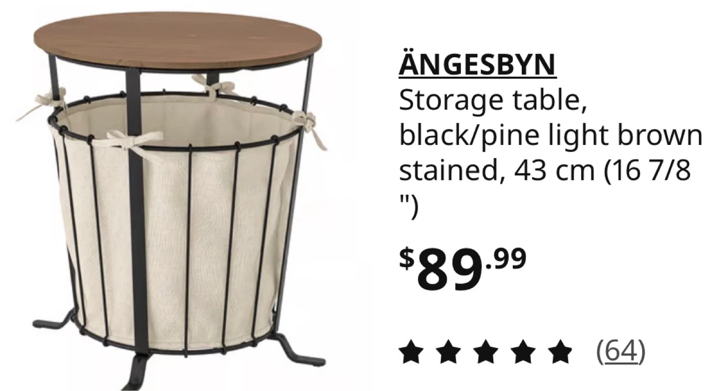 ÄNGESBYN Storage Table - photo 4