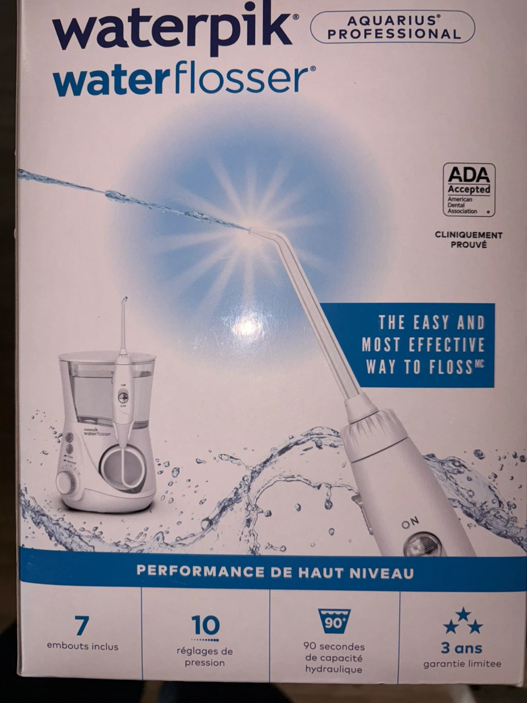 Waterpik water flosser