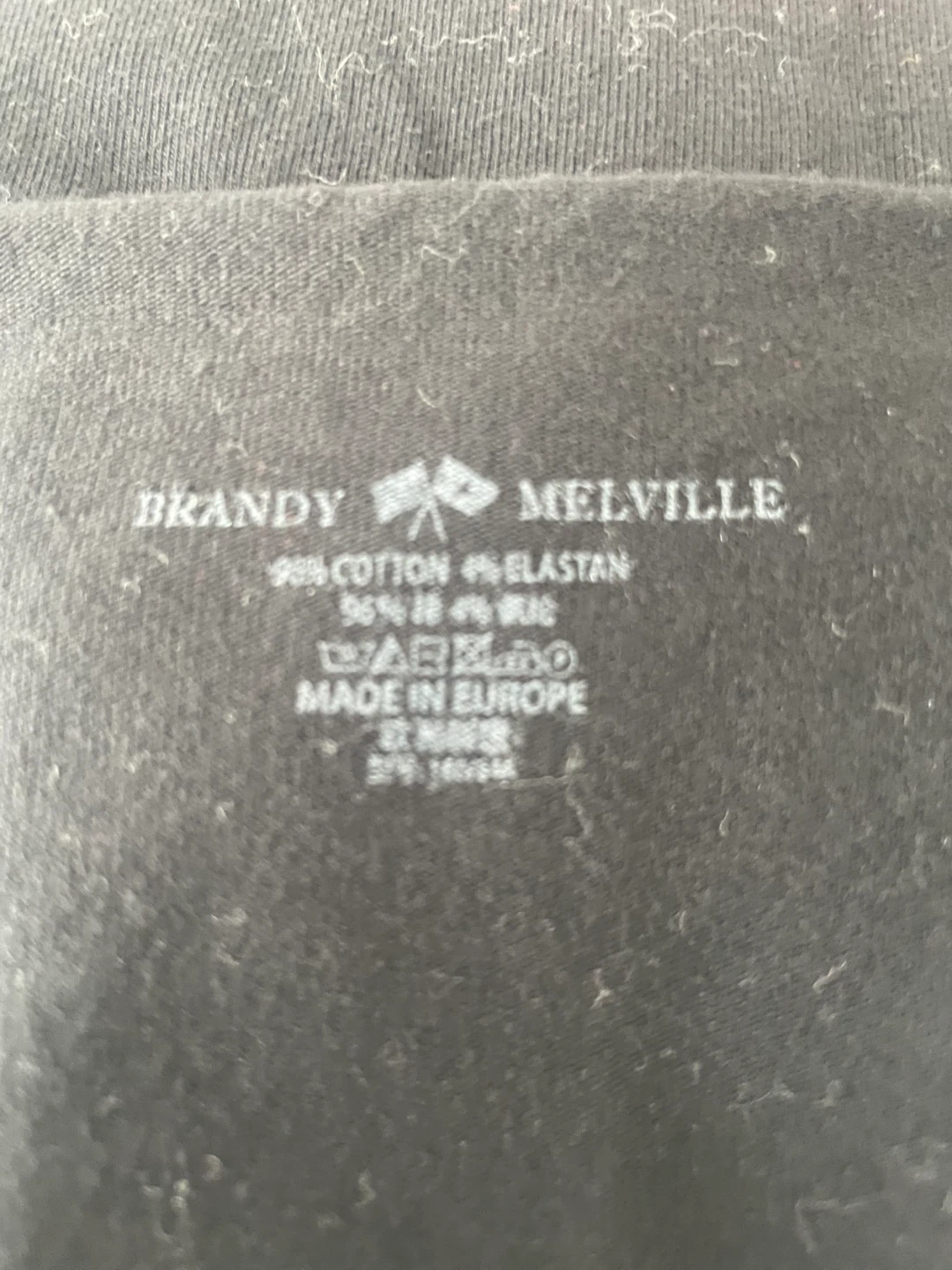 Brandy Melville Black Long Sleeve Top - photo 3