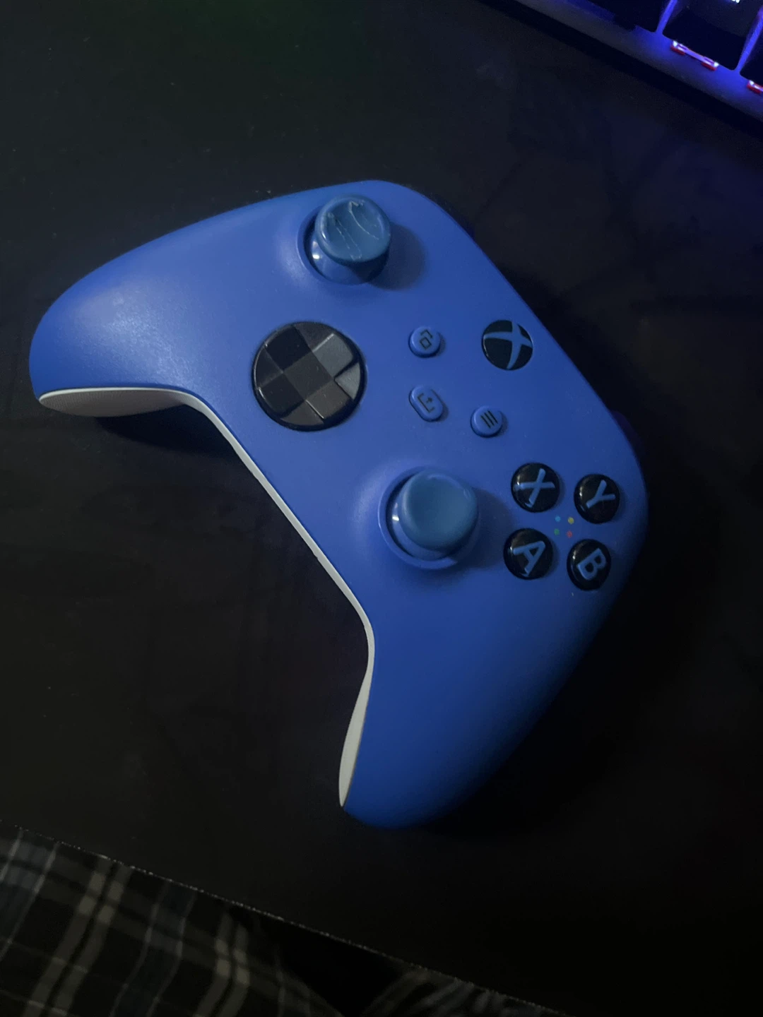 Xbox One S Console with Blue Controller - photo 4