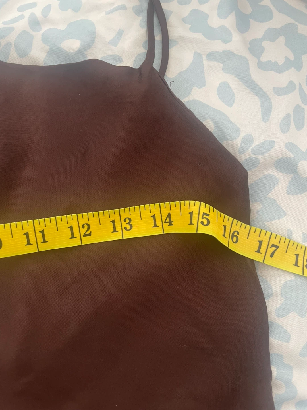 ZARA Brown Button-Front Cami Top - Medium - photo 2