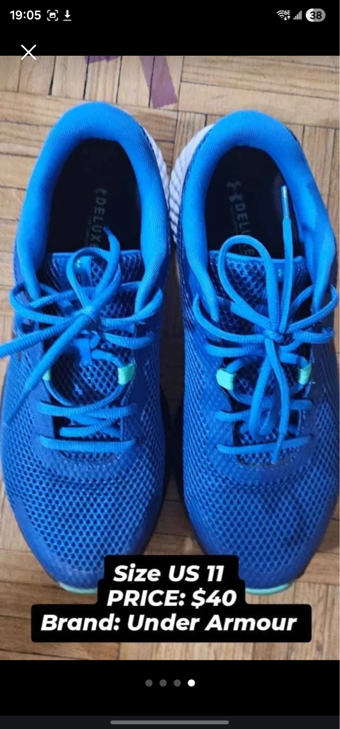 Mens running shoes size 11