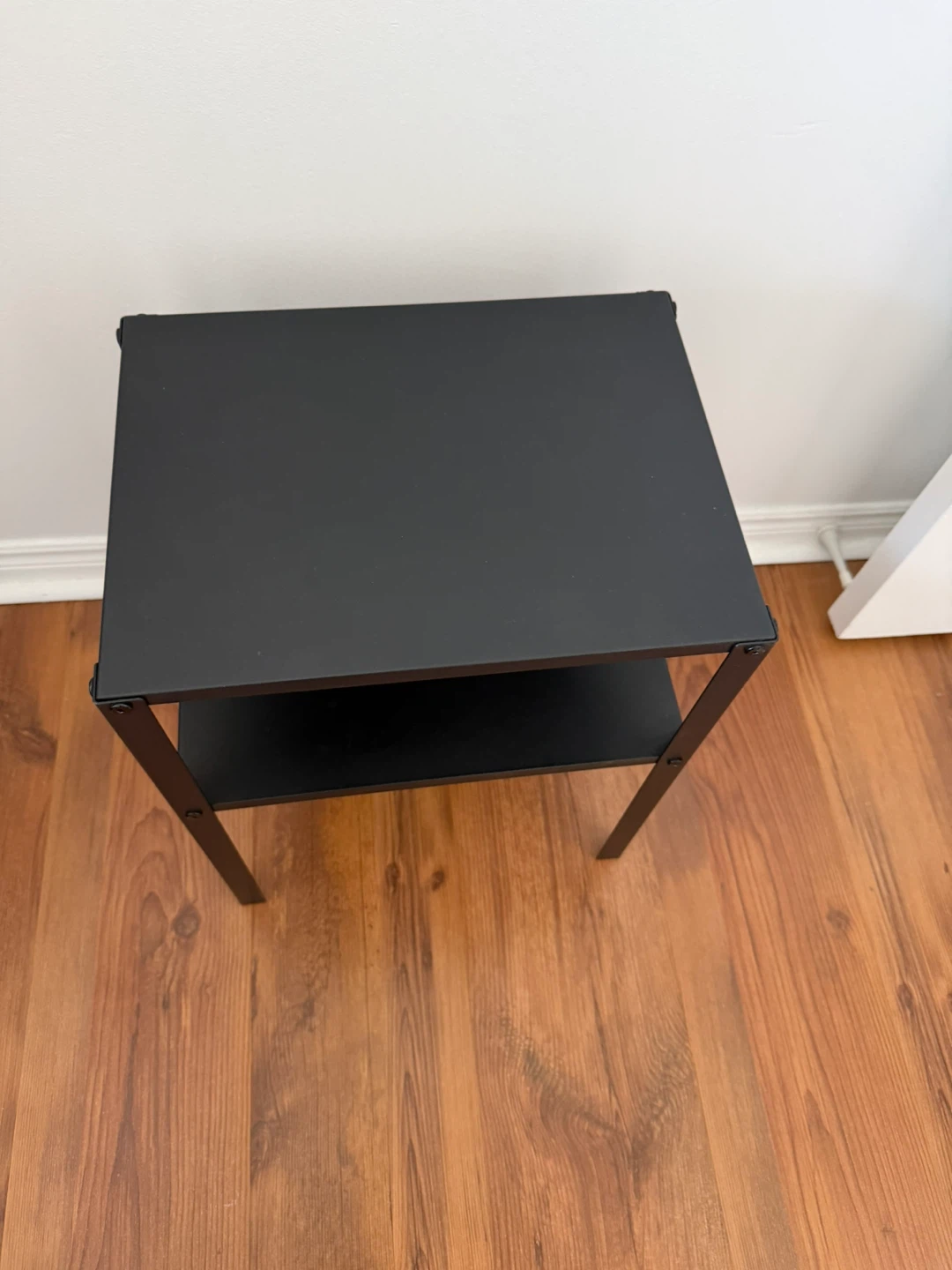 IKEA Side Table / Nightstand – Sleek Black | 2-Tier Storage!