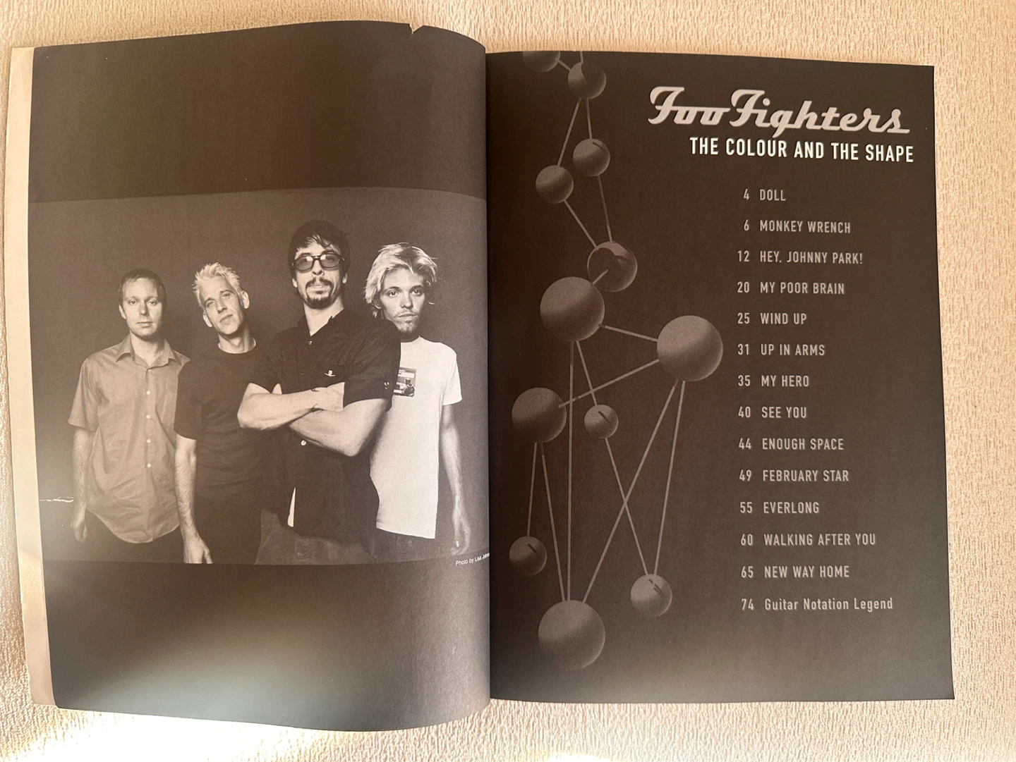 Foo Fighters The Colour and the Shape Guitar Tab Music Book - photo 2
