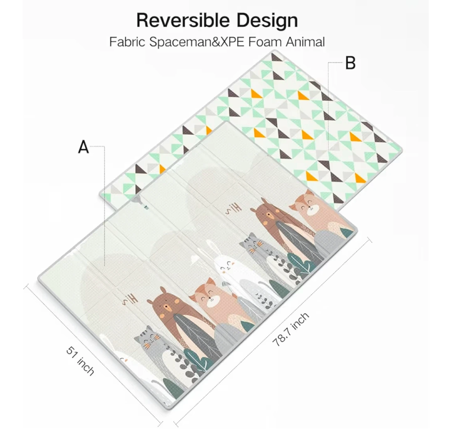 Reversible Foam Play Mat - photo 2