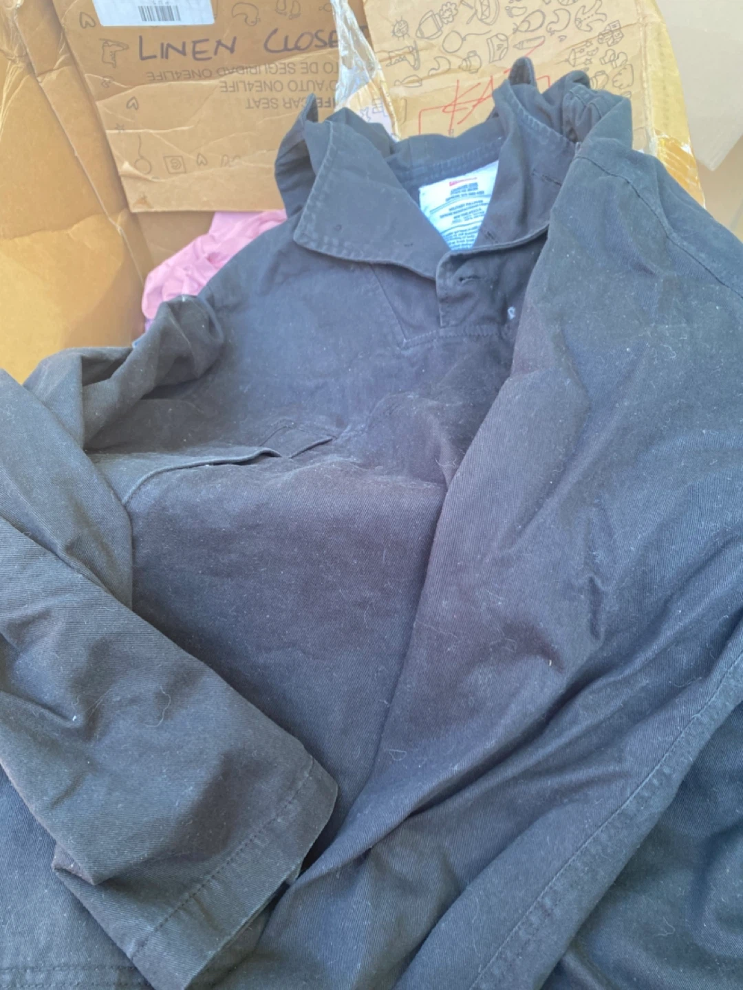 Supreme Military Pullover Jacket Black Size M - photo 2