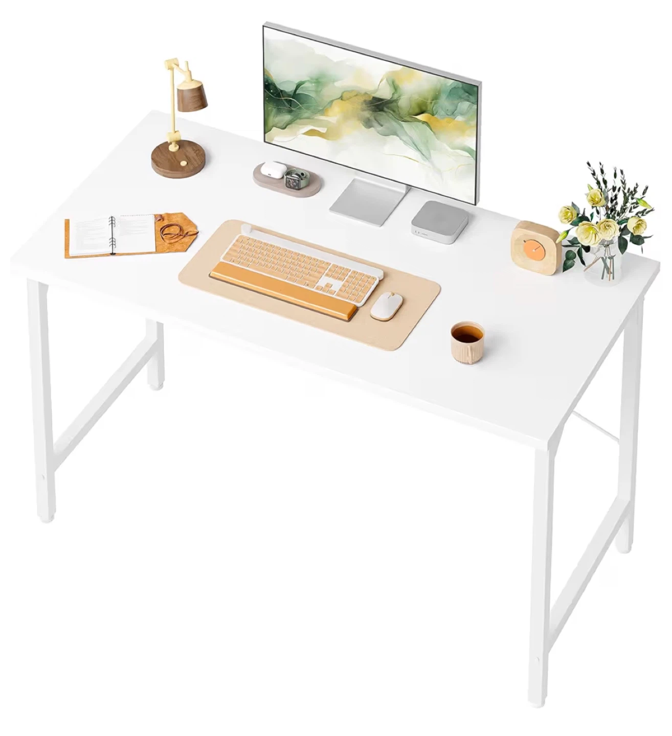 White Modern Desk