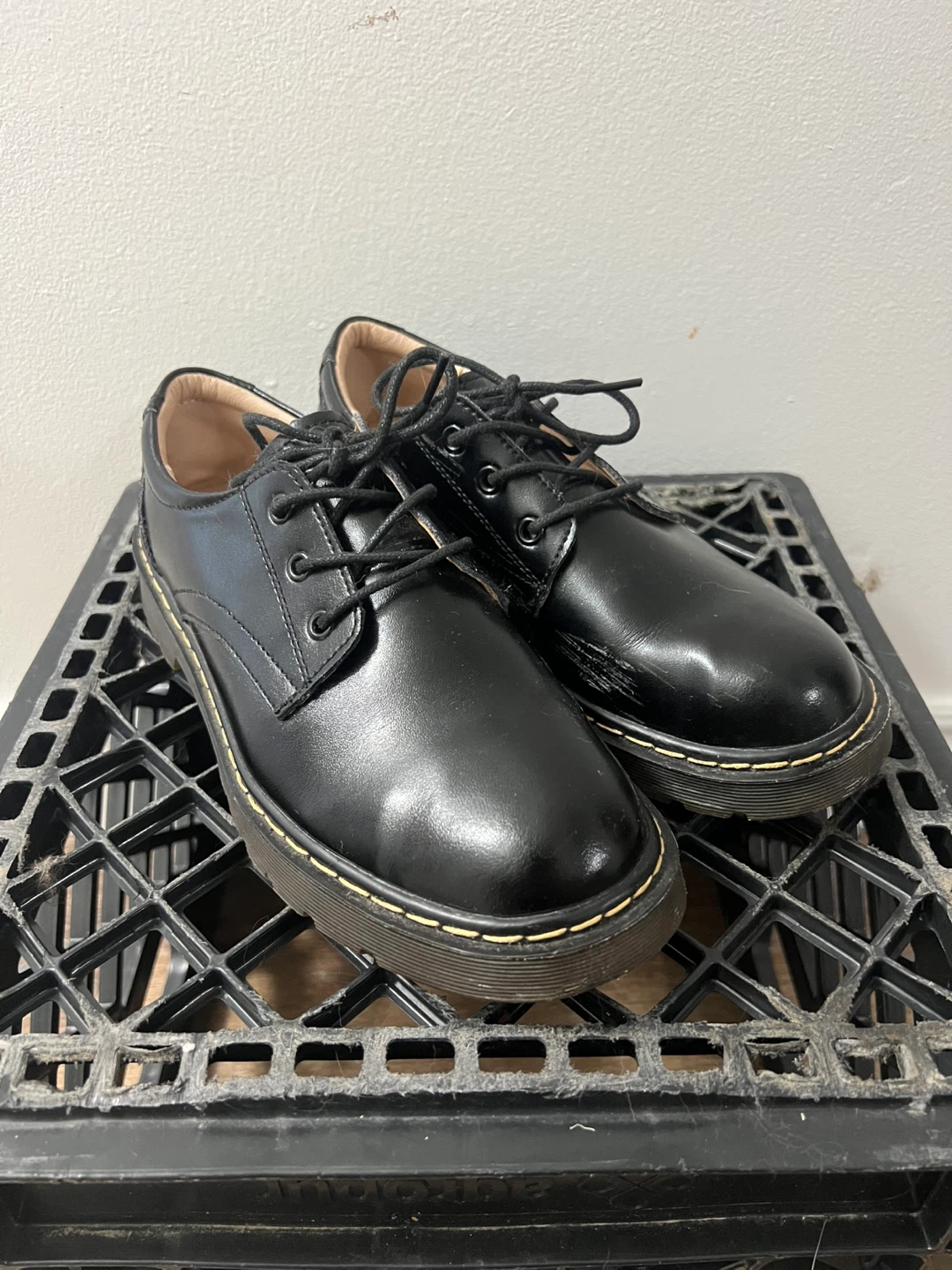 Black Oxford Shoes W8/M6