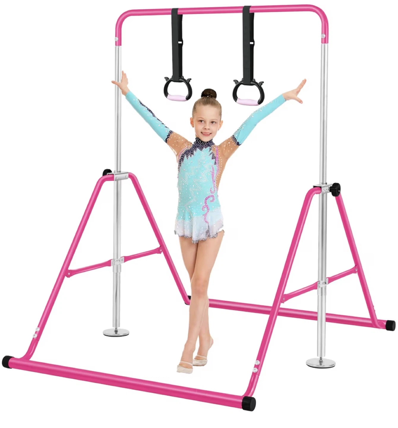 Pink Gymnastics Bar for Kids