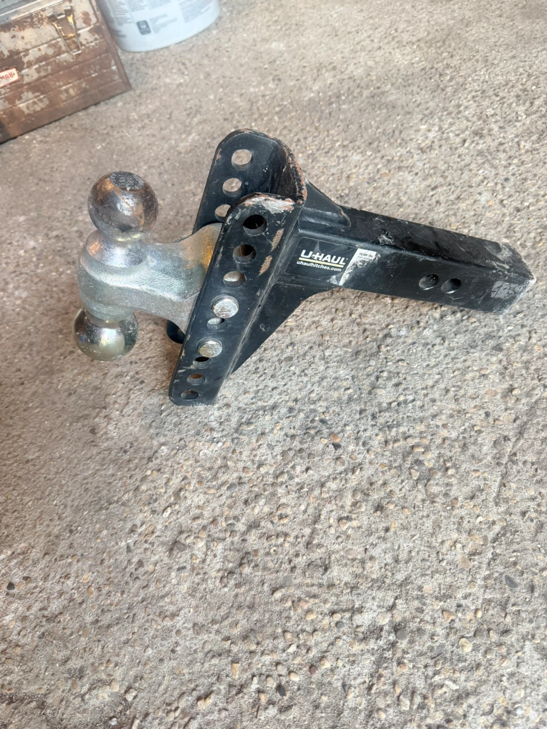U-Haul Adjustable Ball Mount Trailer Hitch