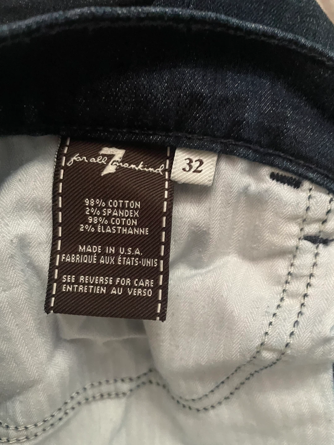 7 For All Mankind high waist bootcut jeans - photo 3