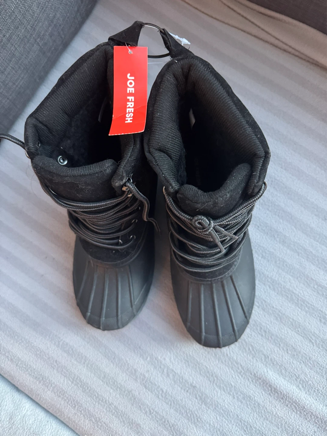 Joe Fresh Black Winter Boots - photo 3