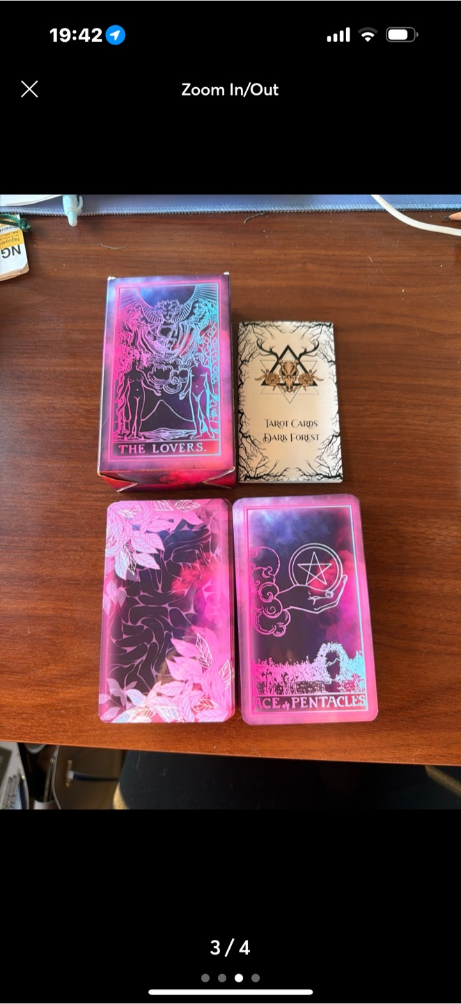 Neon Tarot Deck by Dark Forest - photo 4
