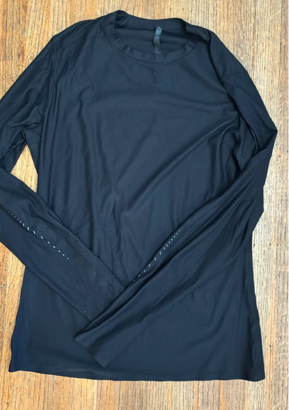 Lululemon Long Sleeve Shirt Size Women's L Black