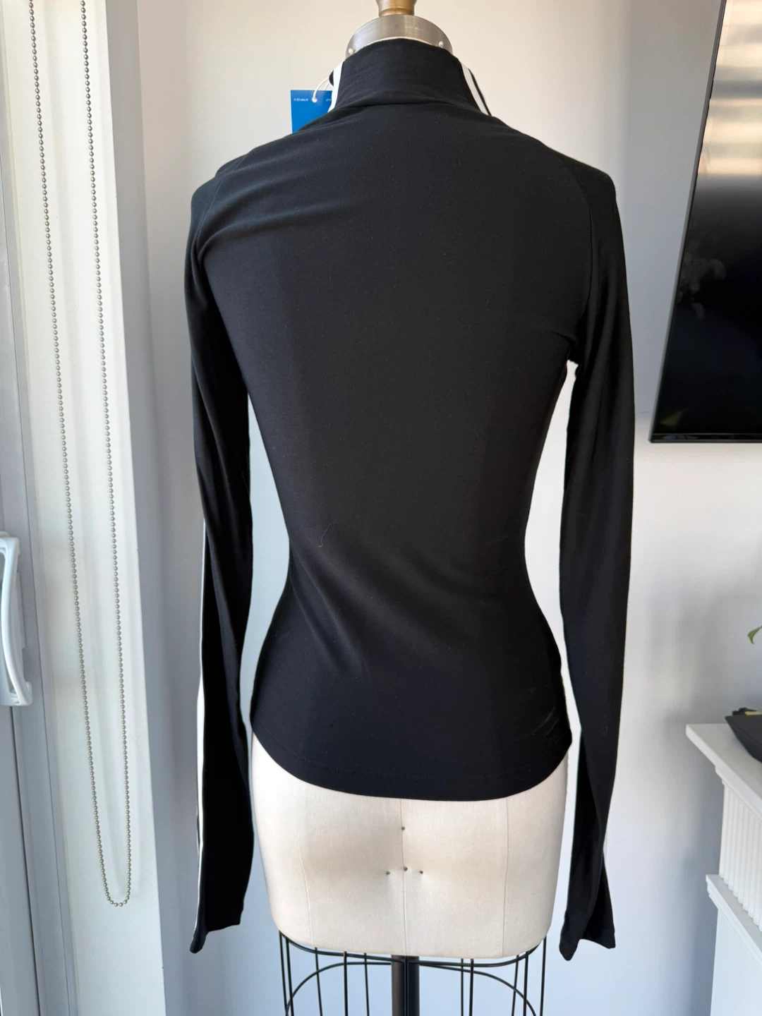 Adidas Women's Black Long Sleeve Mock Neck Top - photo 3