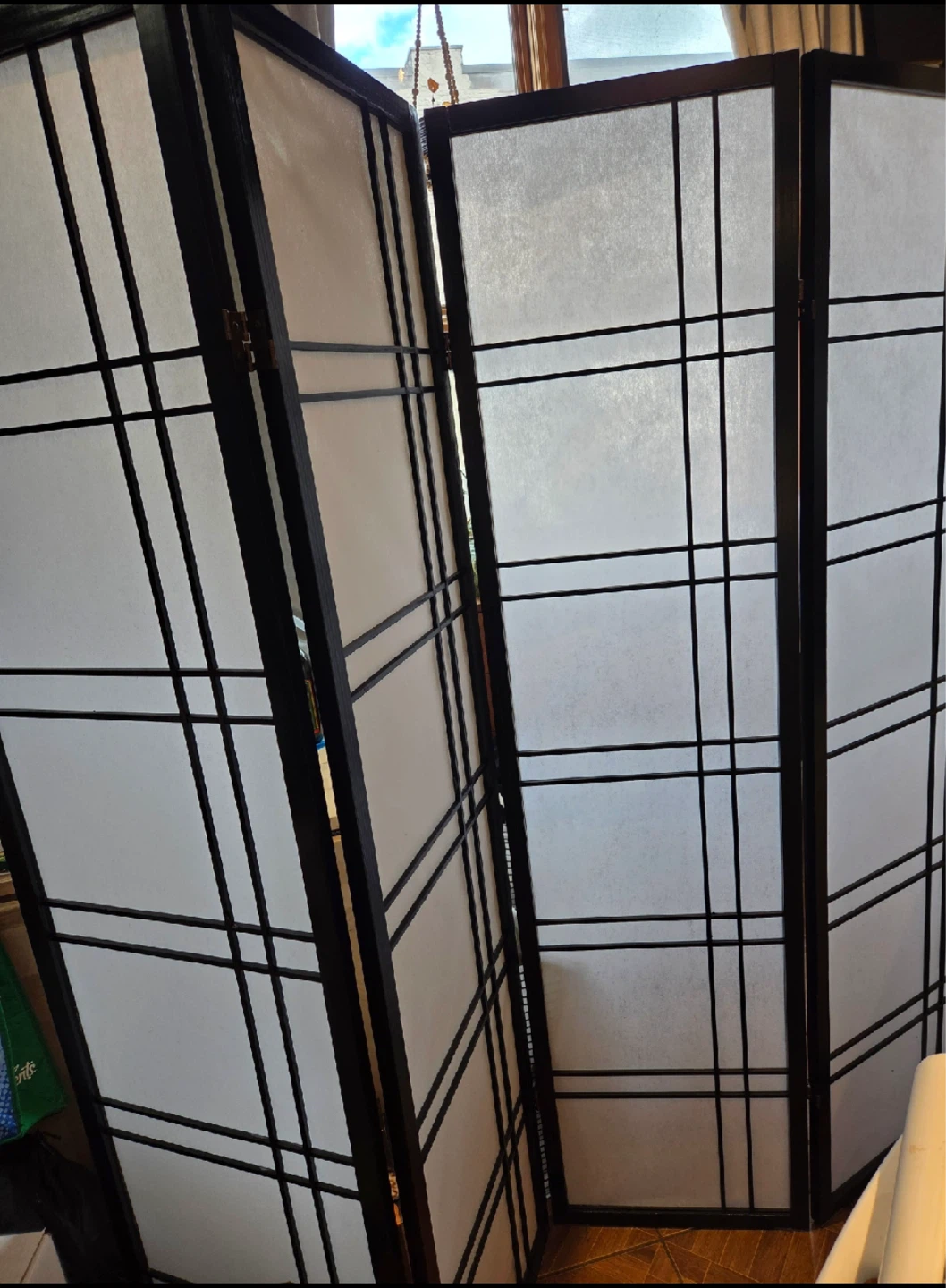 4-Panel Room Divider Screen