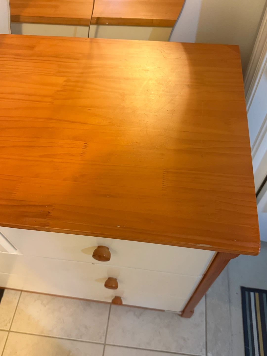 Wooden Dresser with 4 Drawers - photo 3