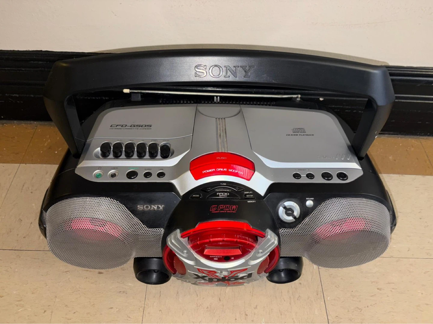 Best price $160  Sony Xplod CFD-G505 Mega Bass - photo 5