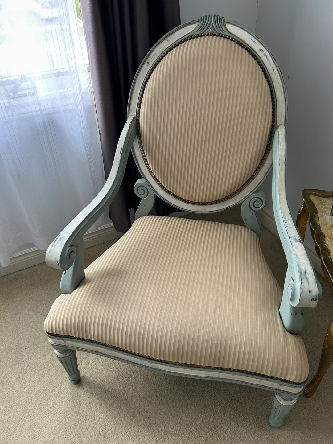 French Provincial Accent Chair - photo 2