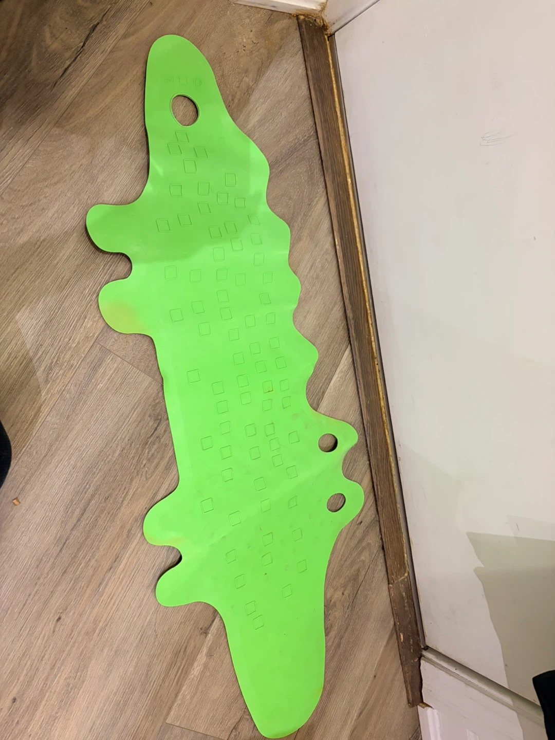 IKEA Green Crocodile Bath Mat