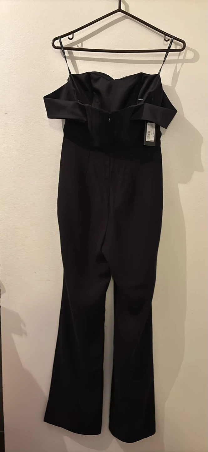 Black Strapless Jumpsuit - photo 4