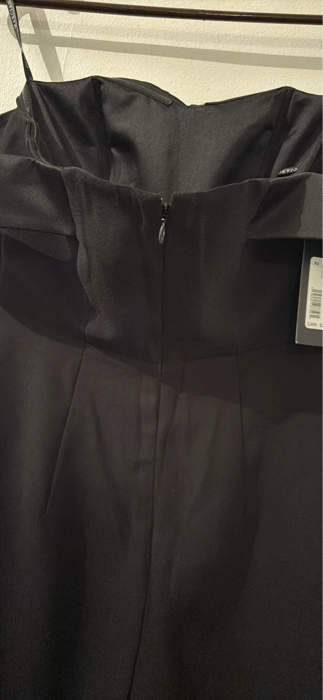 Black Strapless Jumpsuit - photo 5